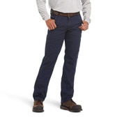 Ariat FR M5 DuraLight Canvas Straight Leg Navy Pant